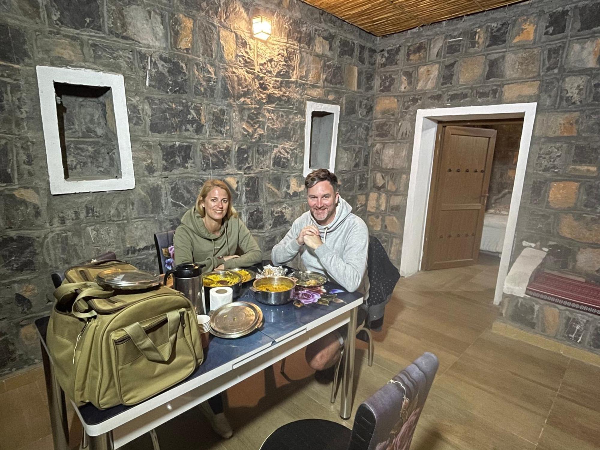Jebel Shams Sky Villa Misfah Bagian luar foto