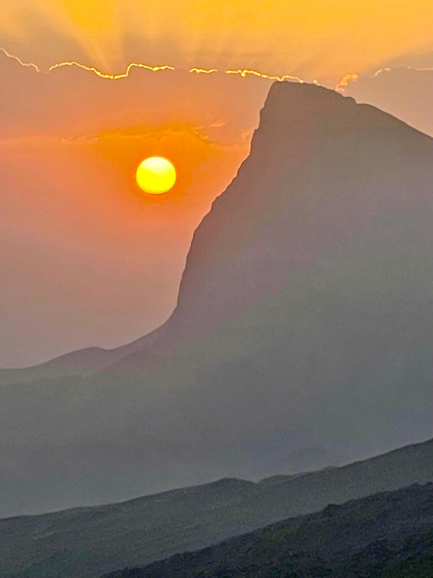 Jebel Shams Sky Villa Misfah Bagian luar foto