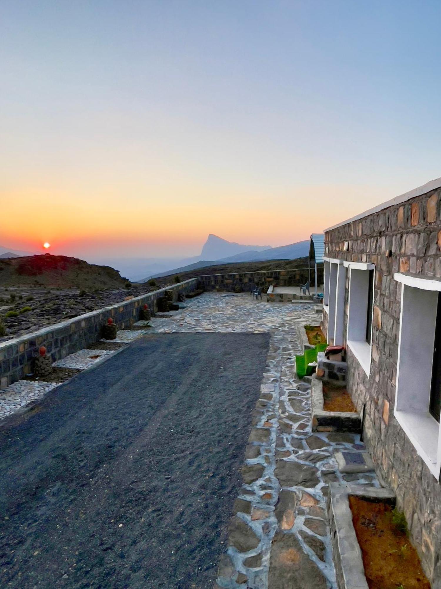 Jebel Shams Sky Villa Misfah Bagian luar foto
